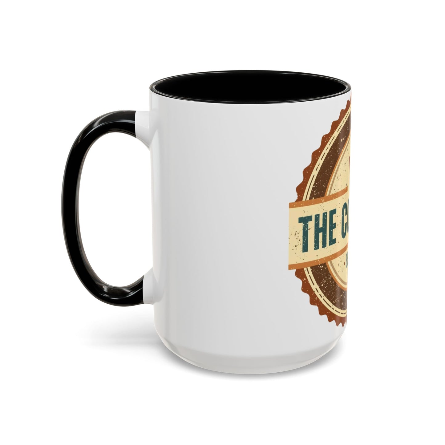 The Cozy Club Accent Mug | 11oz & 15oz Coffee Cup for Comfort Seekers (Multiple Colors)