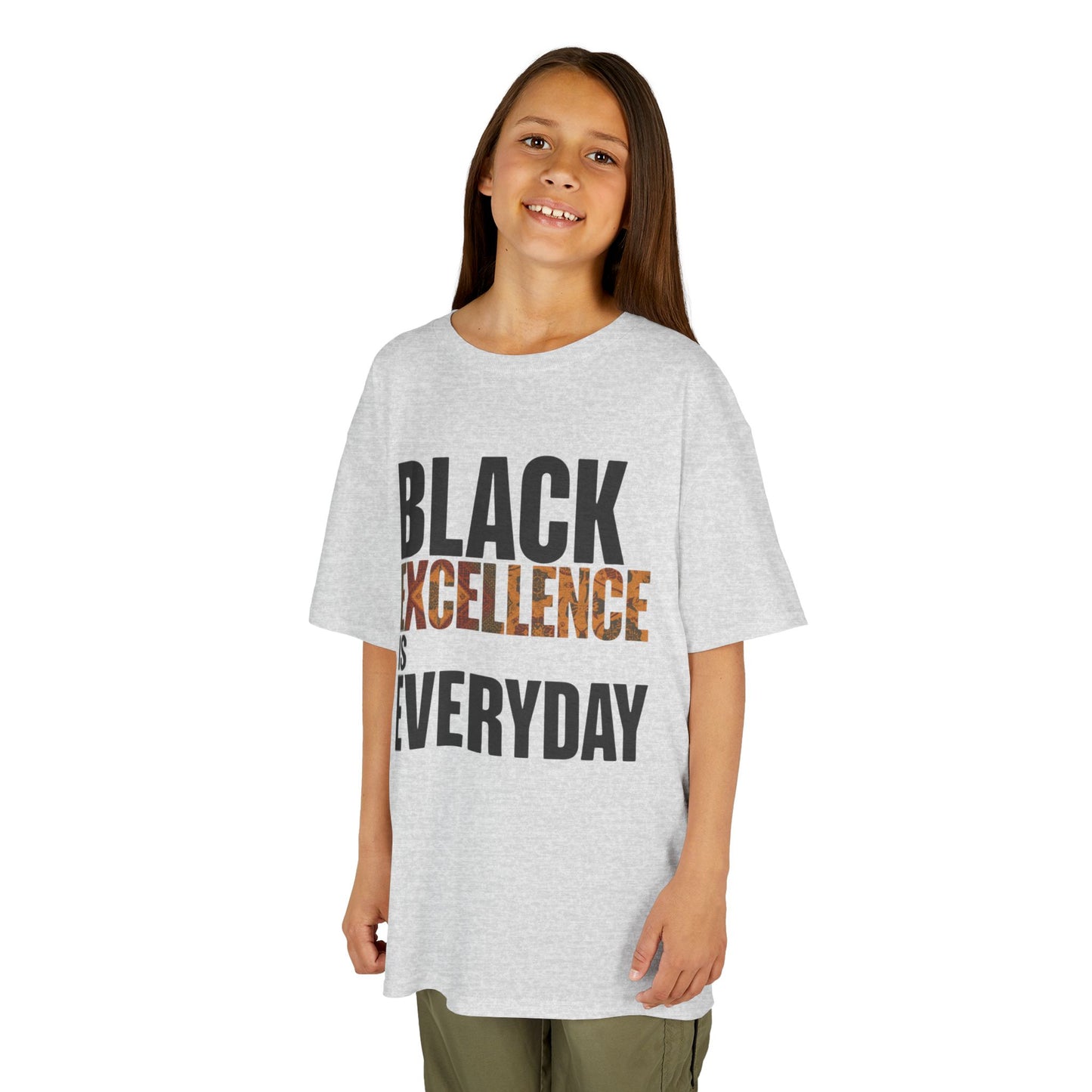 Black Excellence Is Everyday Youth T-Shirt – Inspirational Kids Tee