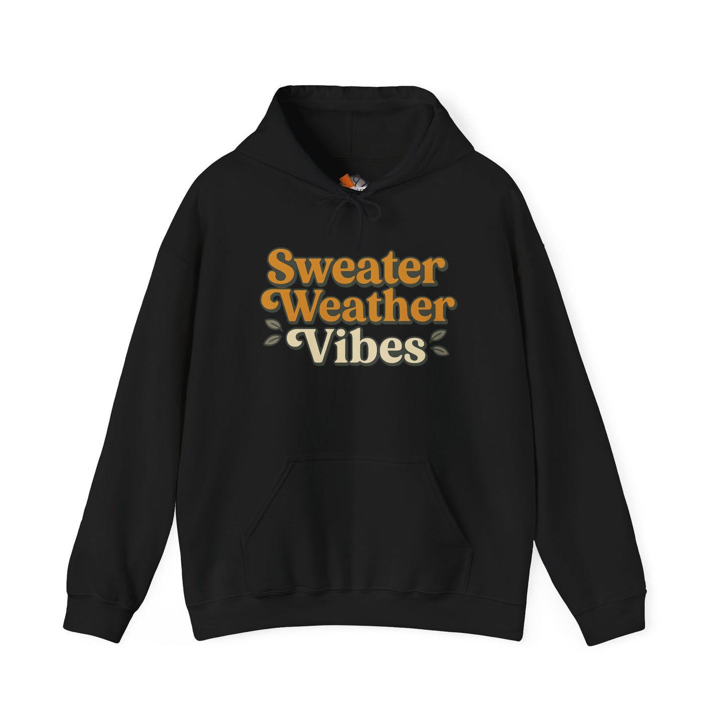 Sweater Weather Vibes Hoodie – Cozy Fall Aesthetic Pullover