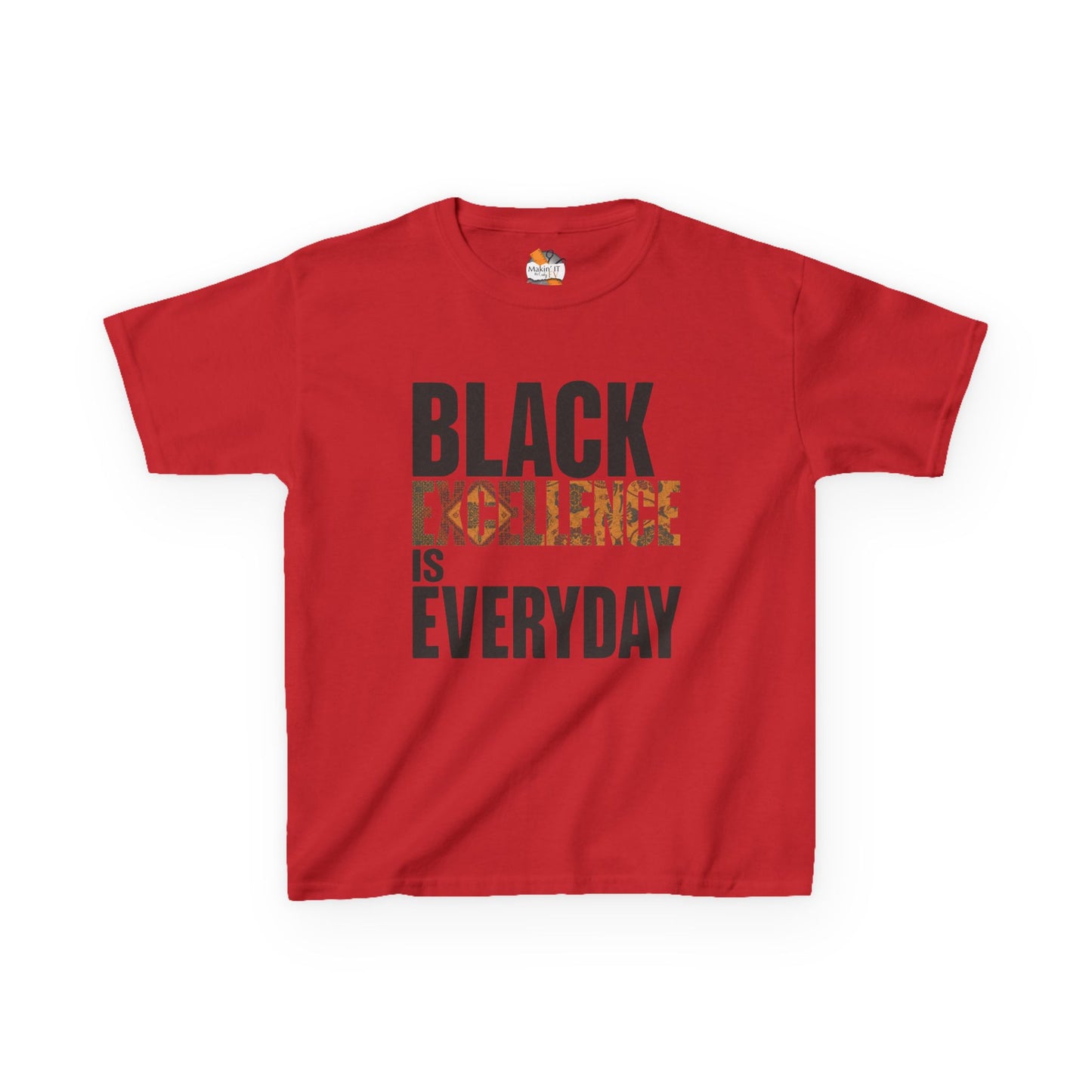 Black Excellence Is Everyday Youth T-Shirt – Inspirational Kids Tee