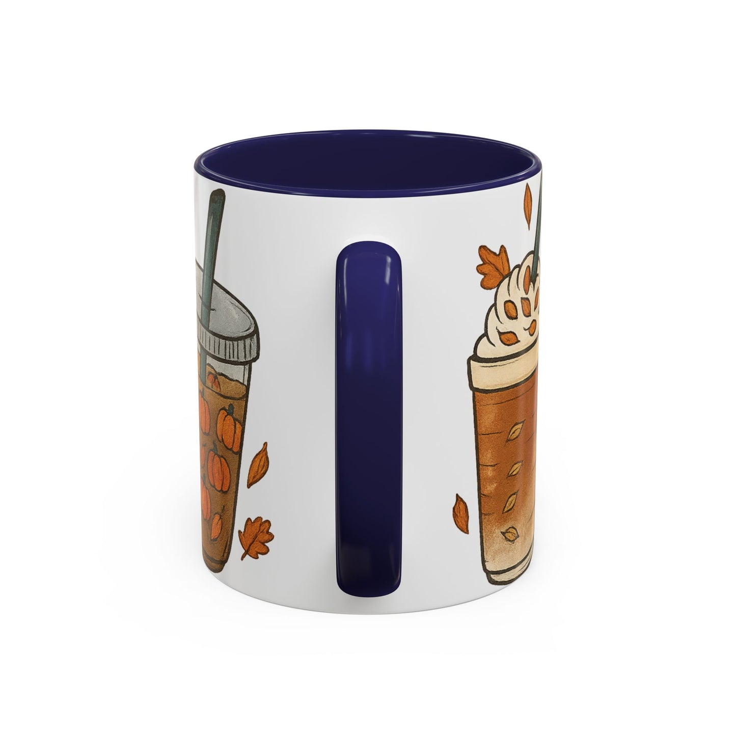 Pumpkin Spice Accent Mug – Fall Coffee Cup (11oz & 15oz)