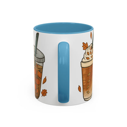 Pumpkin Spice Accent Mug – Fall Coffee Cup (11oz & 15oz)