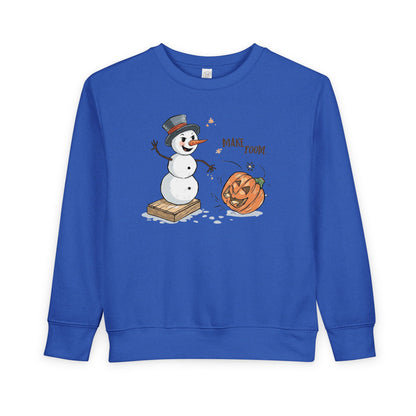 “Make Room” Fall-to-Winter Humorous Toddler Sweatshirt – Cozy Kids Crewneck