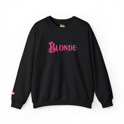Galinda “Blonde” Wicked Crewneck Sweatshirt | Broadway-Inspired Pink Letter Pullover (4 Color Options)