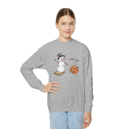 Fall to Winter “Make Room” Youth Crewneck Sweatshirt