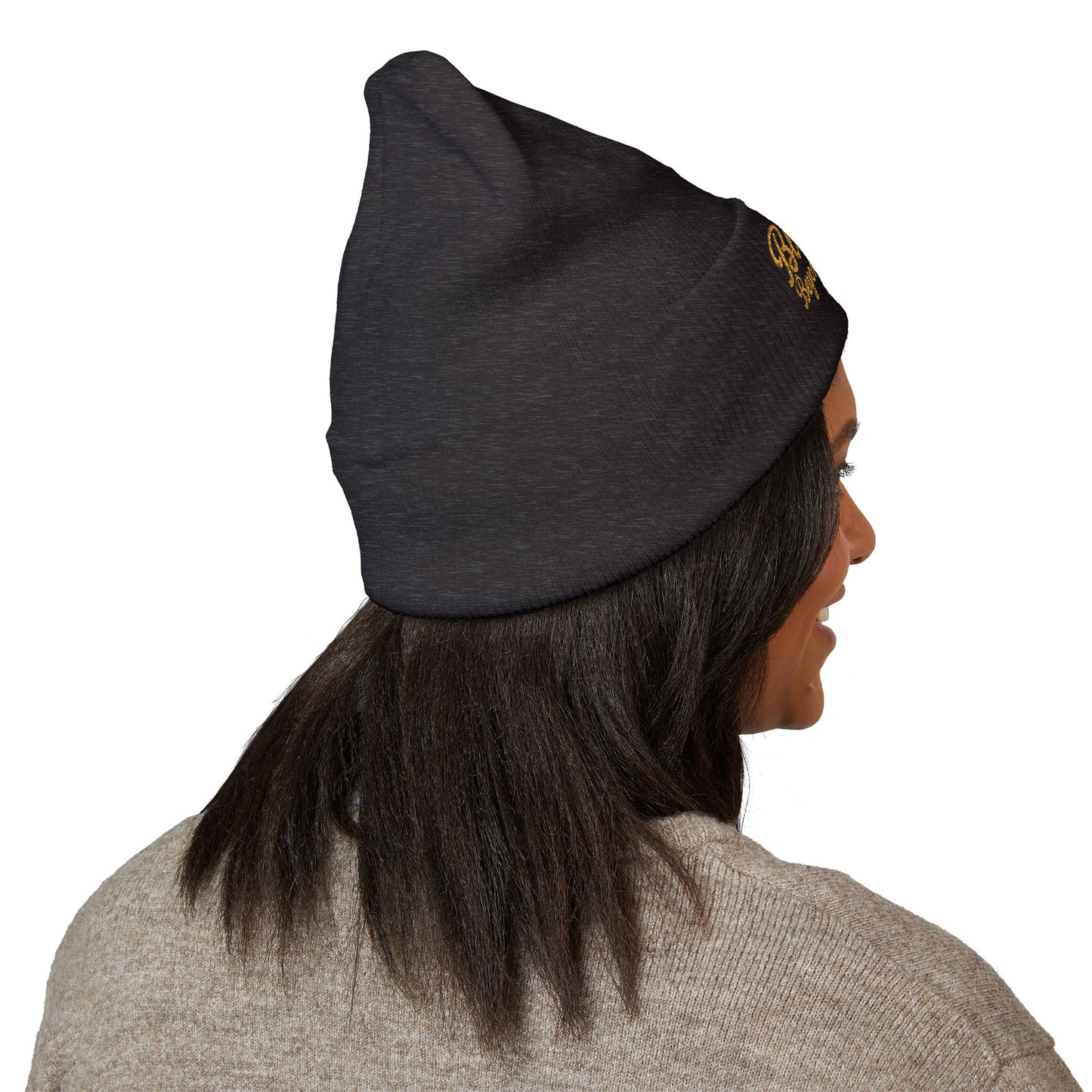Blessed Beyond Measure Embroidered Beanie – Faith-Inspired Knit Hat (9 Color Options)
