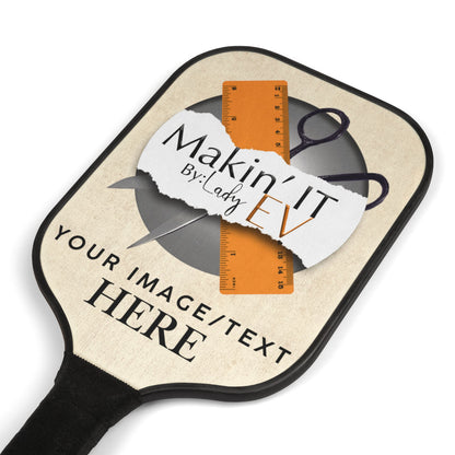 Custom Pickleball Paddle Set – Personalized Paddle Kit with 2 Balls & Carry Bag