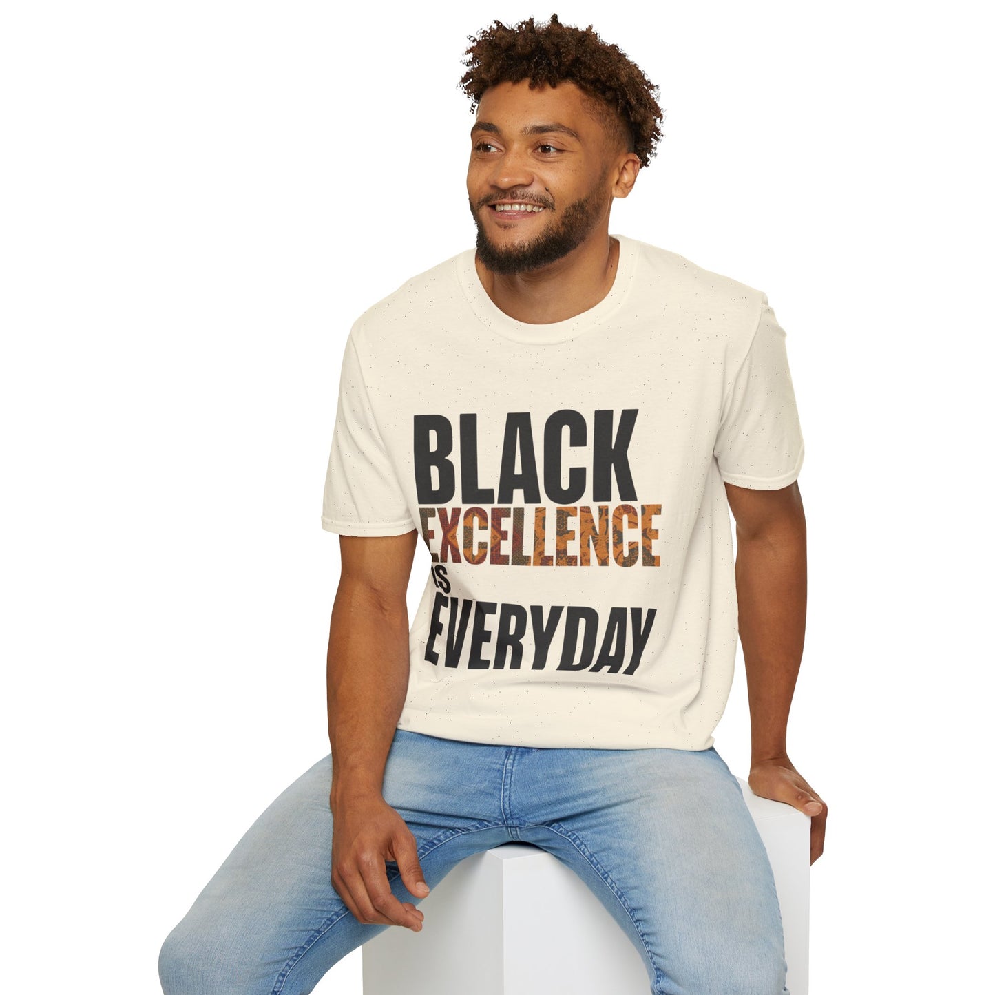 Black Excellence Is Everyday Unisex Adult T-Shirt – Empowerment Statement Tee