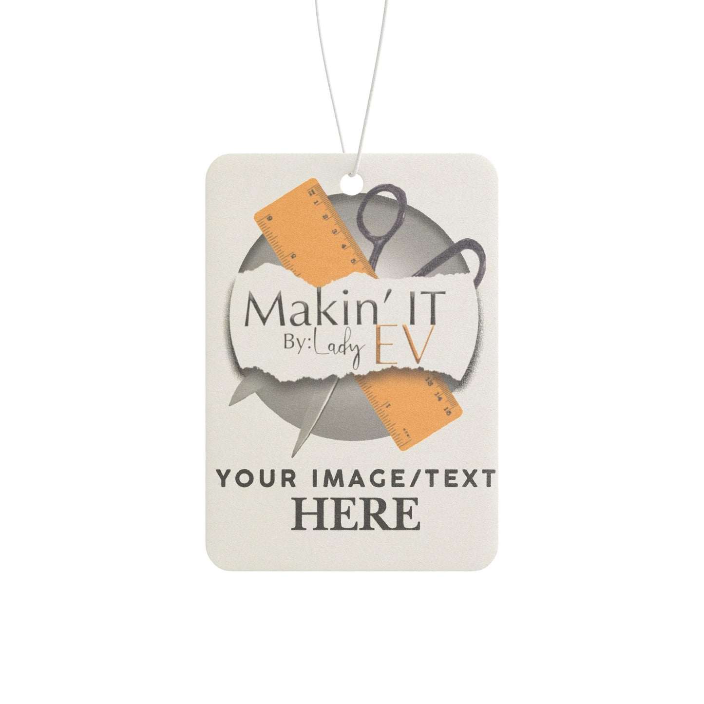 Custom Car Air Freshener – Personalized Hanging Air Freshener