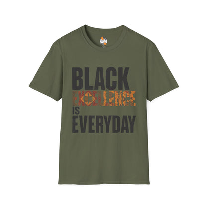 Black Excellence Is Everyday Unisex Adult T-Shirt – Empowerment Statement Tee