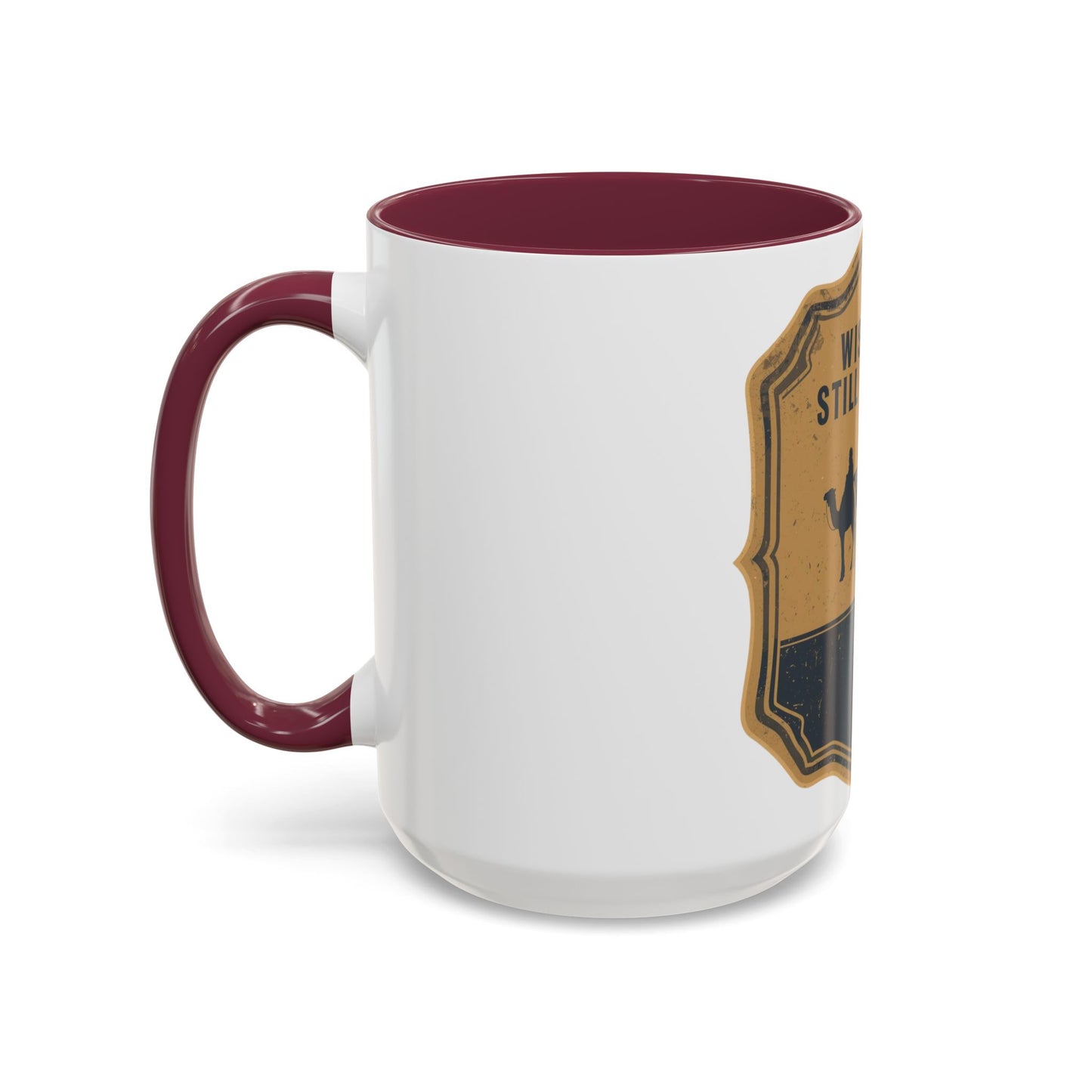 Wise Men Still Seek Him Accent Mug | Christian Christmas Mug