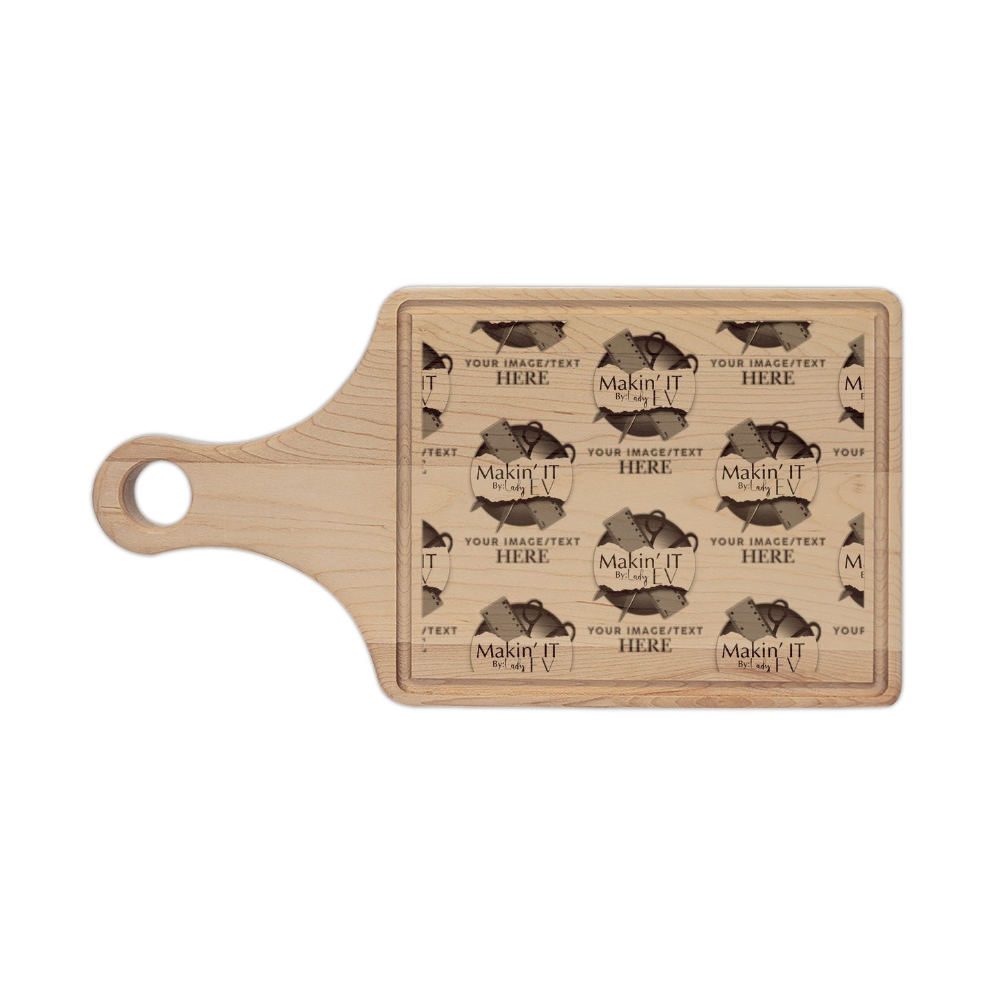 Custom Engraved Wooden Cutting Board