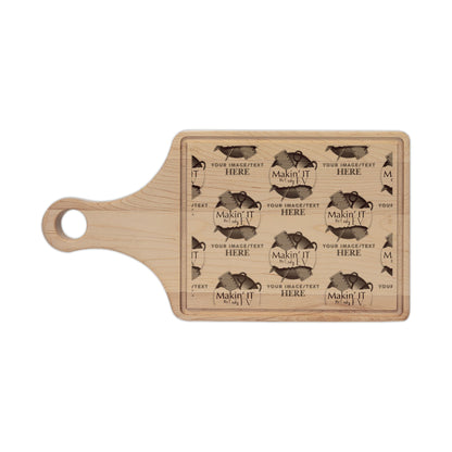 Custom Engraved Wooden Cutting Board