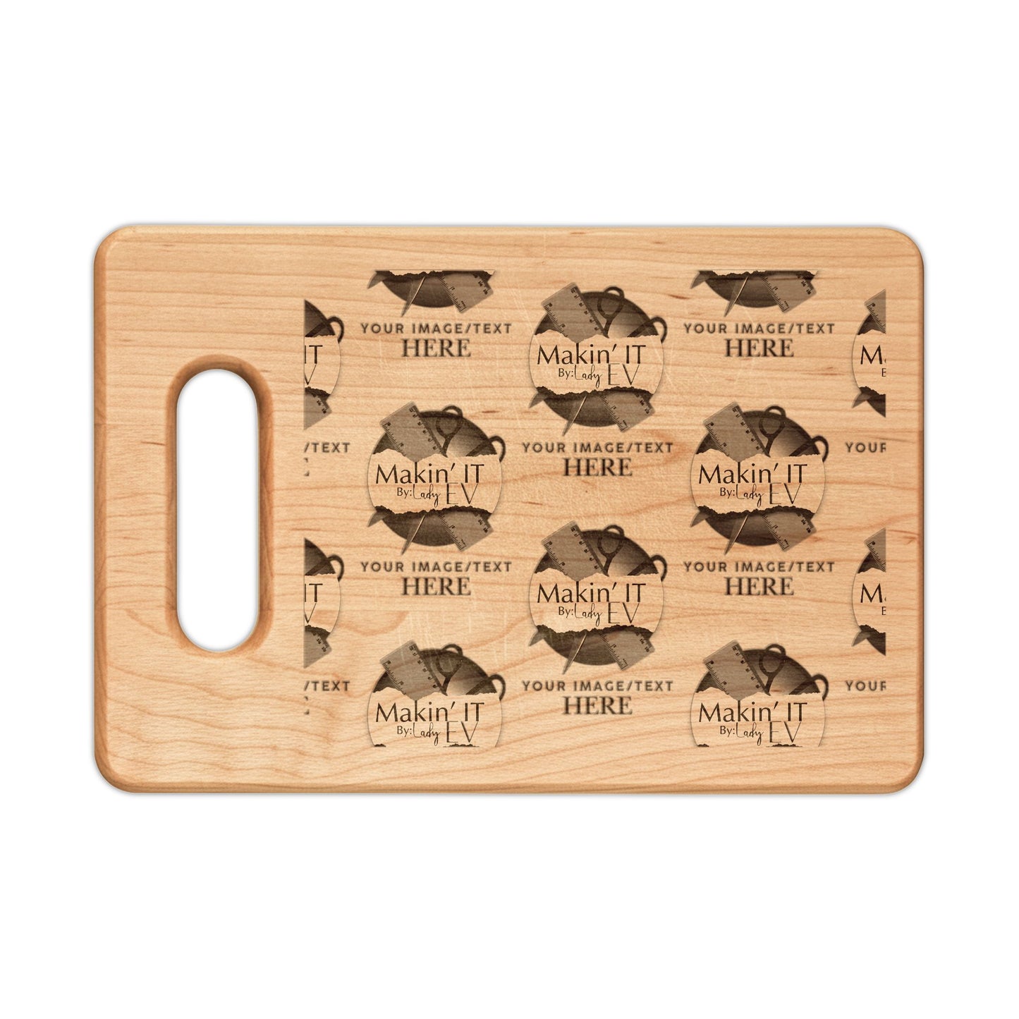 Custom Engraved Wooden Cutting Board