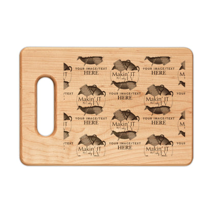 Custom Engraved Wooden Cutting Board