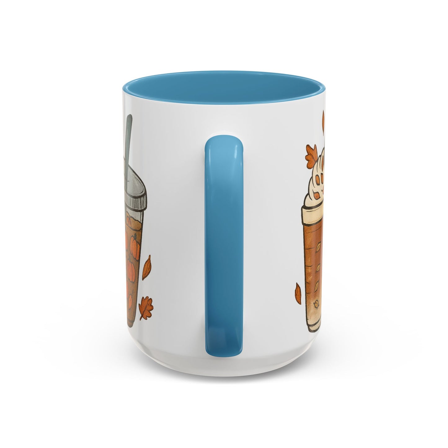Pumpkin Spice Accent Mug – Fall Coffee Cup (11oz & 15oz)