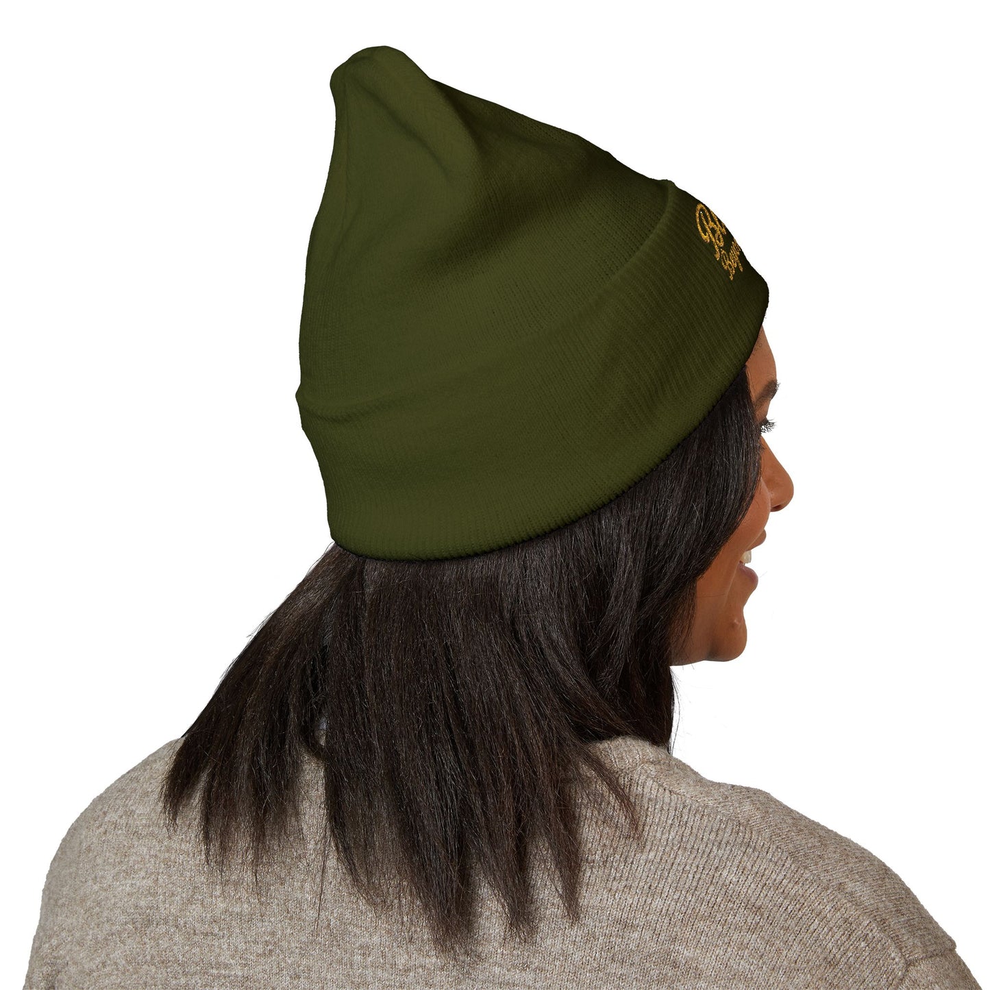Blessed Beyond Measure Embroidered Beanie – Faith-Inspired Knit Hat (9 Color Options)