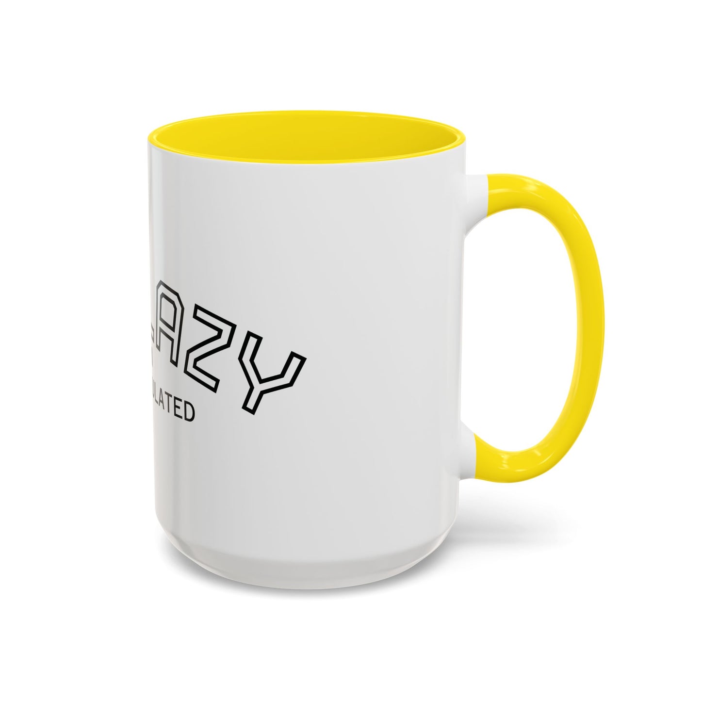 Not Lazy, I’m Overstimulated Accent Mug – Funny Mental Health Coffee Mug