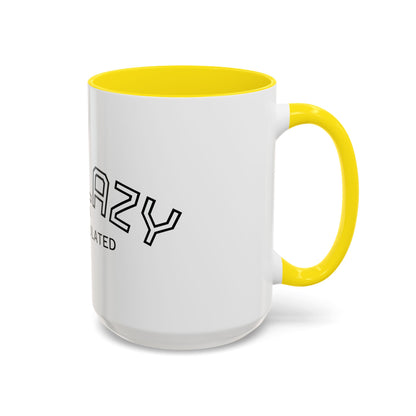 Not Lazy, I’m Overstimulated Accent Mug – Funny Mental Health Coffee Mug