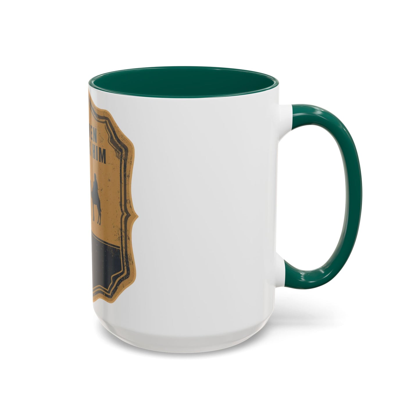 Wise Men Still Seek Him Accent Mug | Christian Christmas Mug