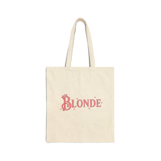 Blonde Tote Bag | Wicked-Inspired Galinda Quote Tote (Black or Natural)