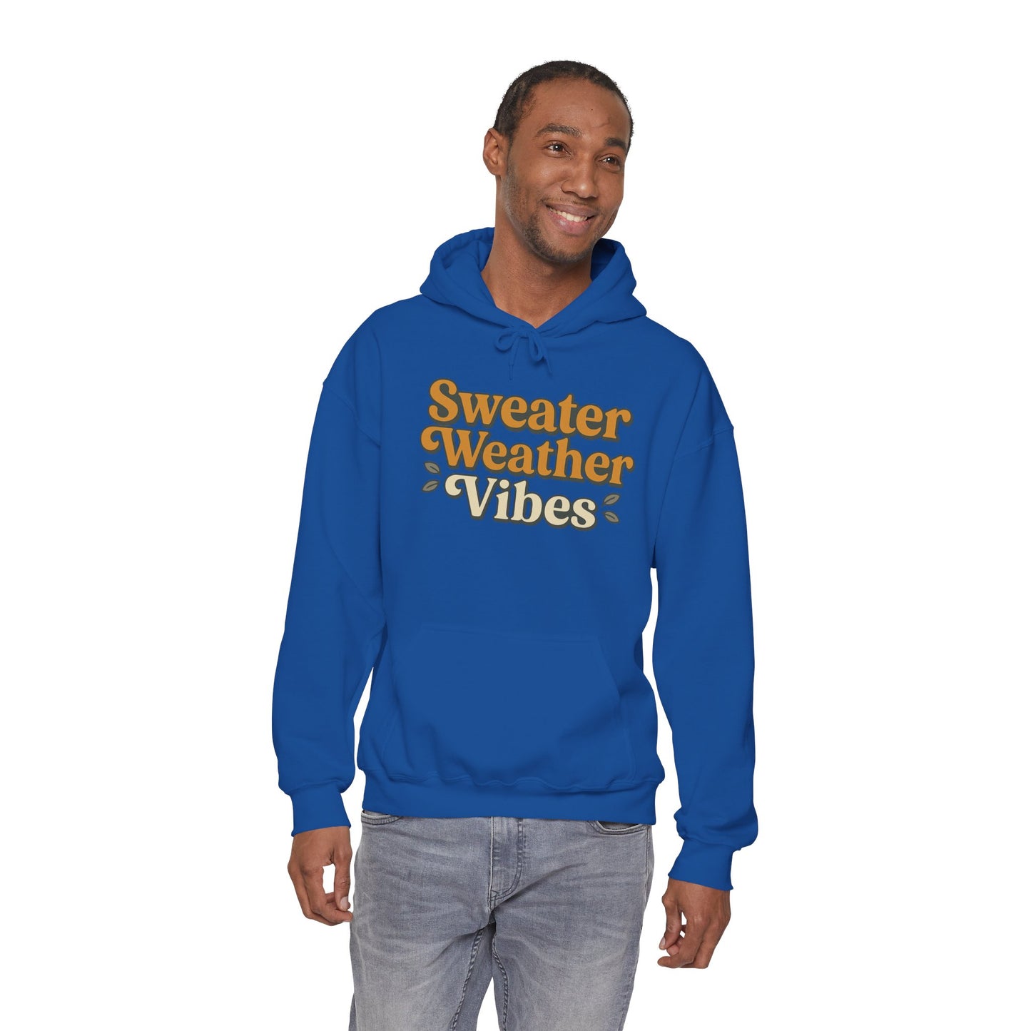 Sweater Weather Vibes Hoodie – Cozy Fall Aesthetic Pullover