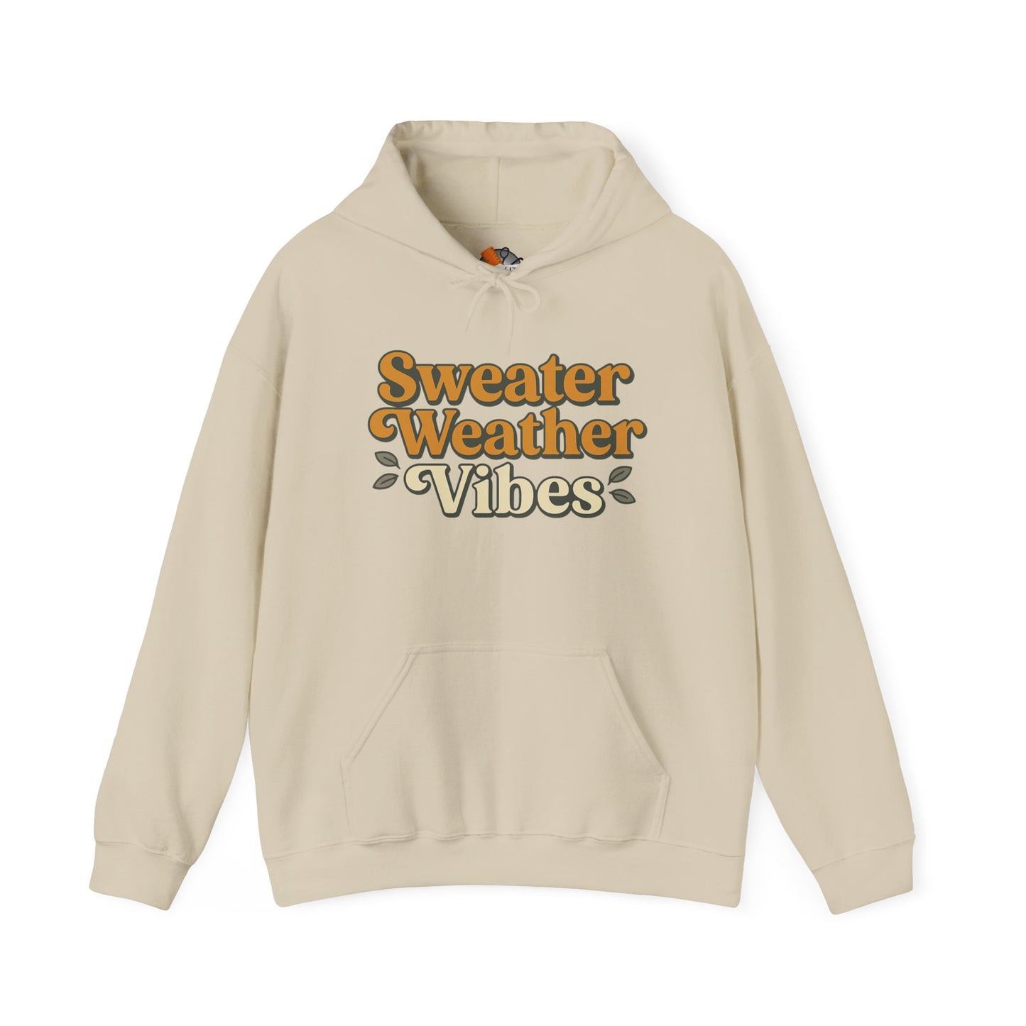 Sweater Weather Vibes Hoodie – Cozy Fall Aesthetic Pullover