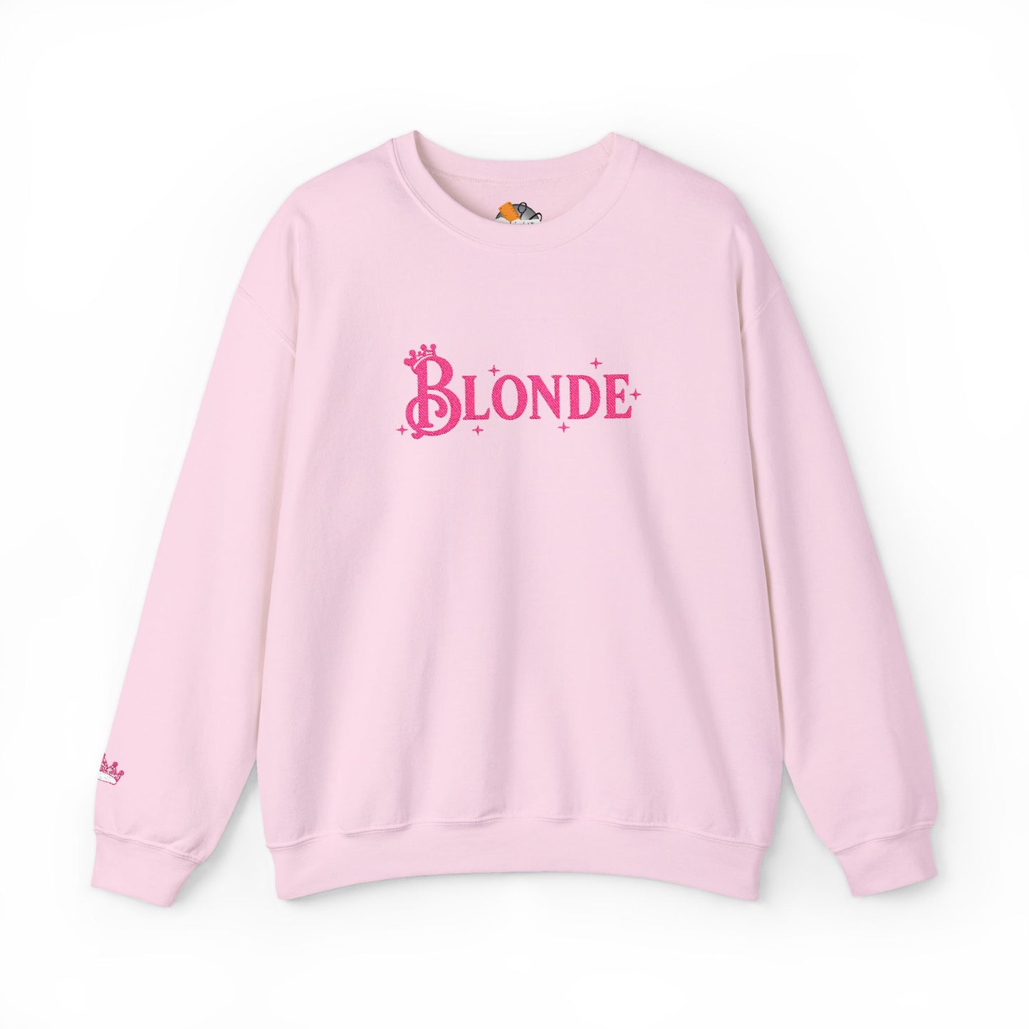 Galinda “Blonde” Wicked Crewneck Sweatshirt | Broadway-Inspired Pink Letter Pullover (4 Color Options)