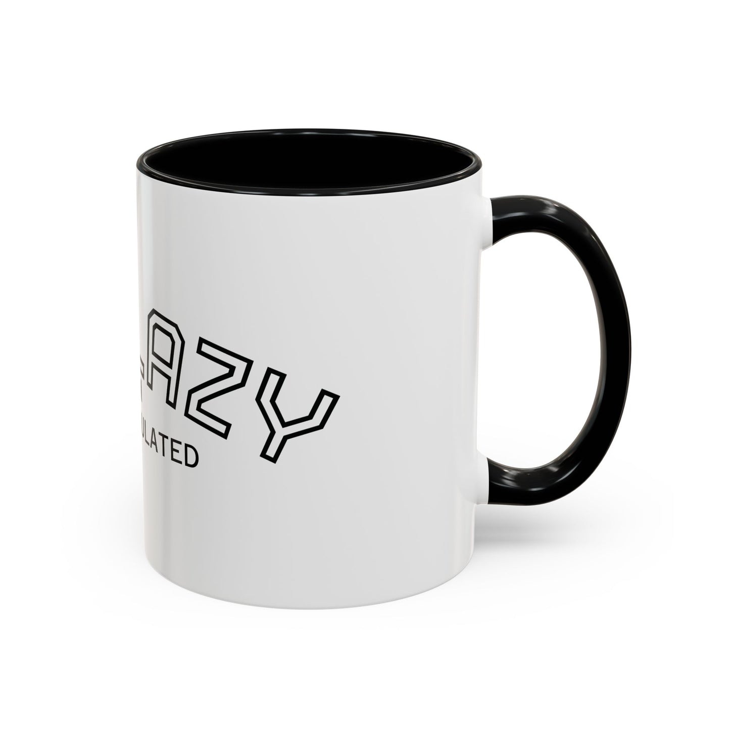 Not Lazy, I’m Overstimulated Accent Mug – Funny Mental Health Coffee Mug