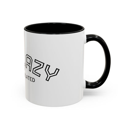 Not Lazy, I’m Overstimulated Accent Mug – Funny Mental Health Coffee Mug