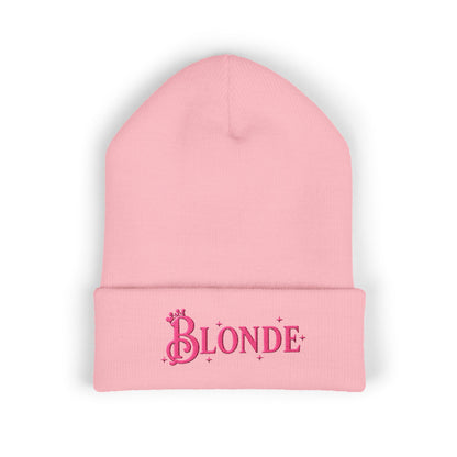 Blonde Wicked-Inspired Beanie | Galinda Aesthetic Winter Hat