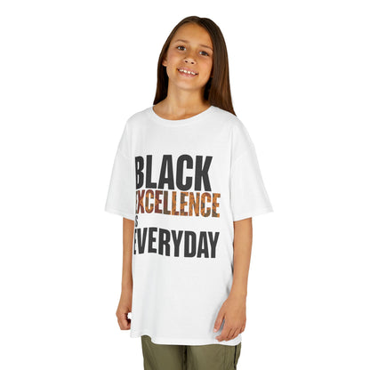 Black Excellence Is Everyday Youth T-Shirt – Inspirational Kids Tee