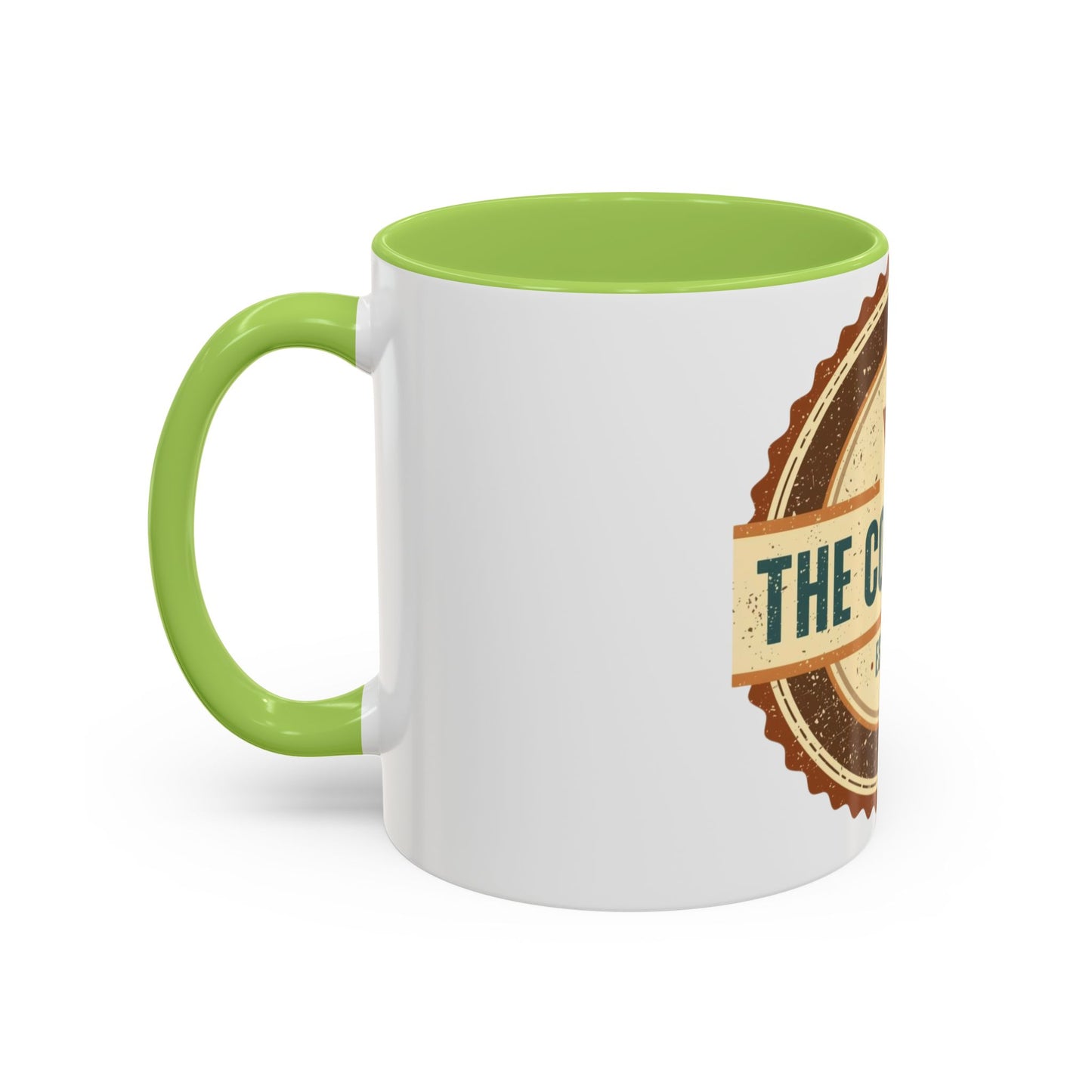 The Cozy Club Accent Mug | 11oz & 15oz Coffee Cup for Comfort Seekers (Multiple Colors)