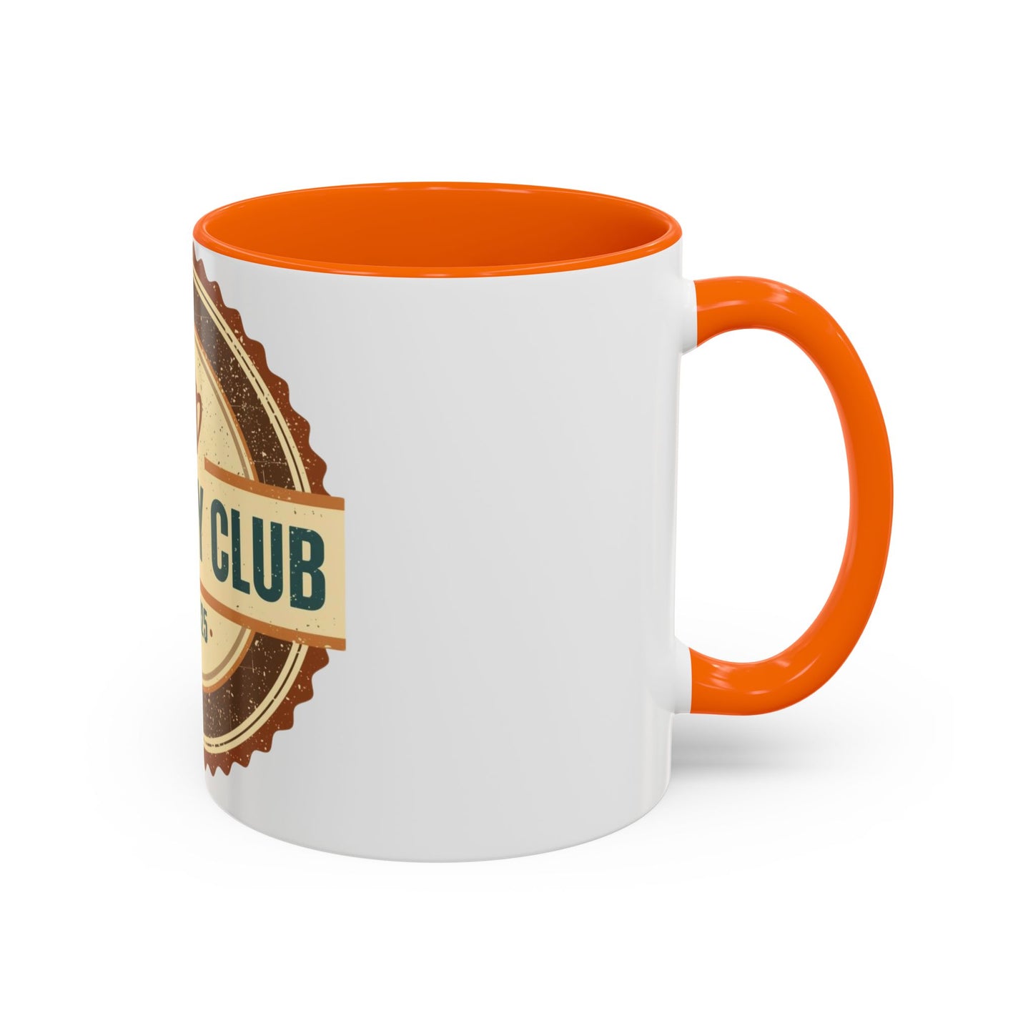 The Cozy Club Accent Mug | 11oz & 15oz Coffee Cup for Comfort Seekers (Multiple Colors)