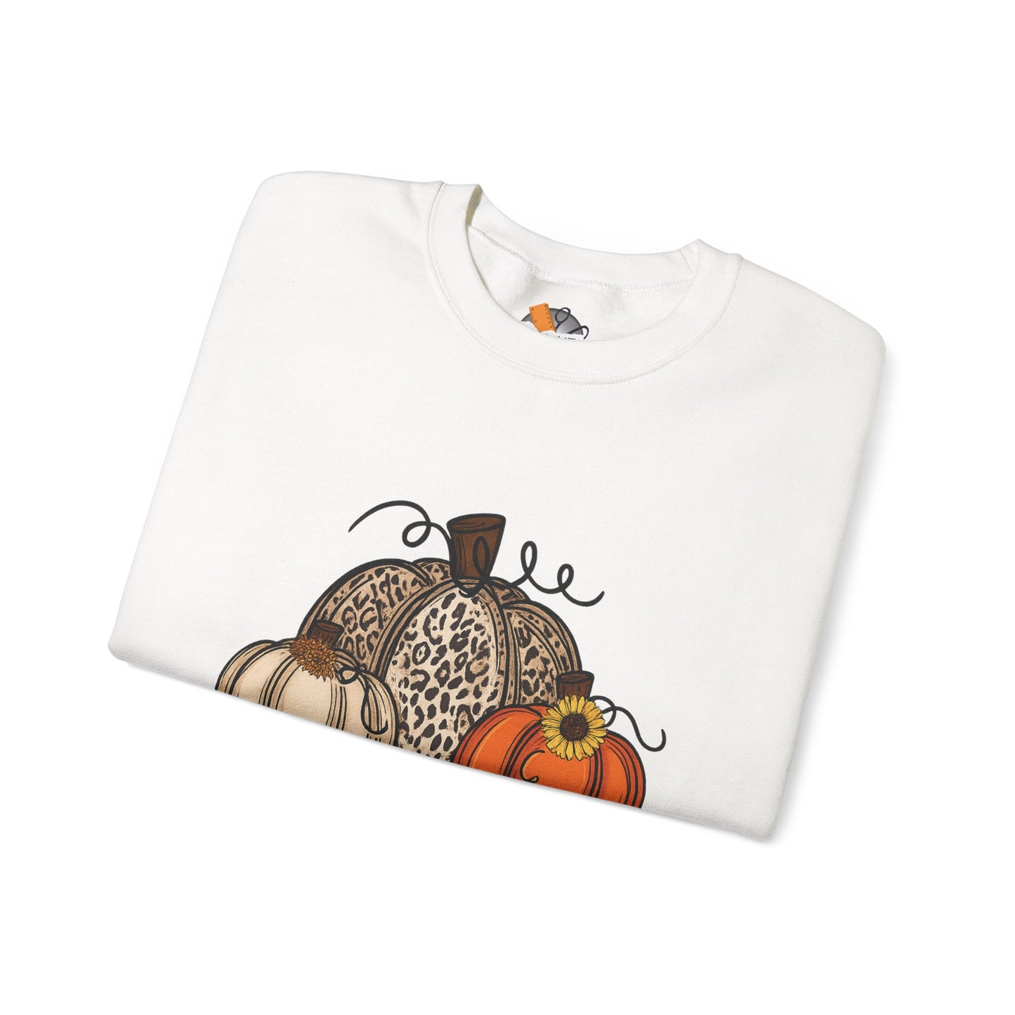 Grateful Thankful Blessed Crewneck Sweatshirt – Fall Faith & Pumpkin Season Pullover (10 Colors)