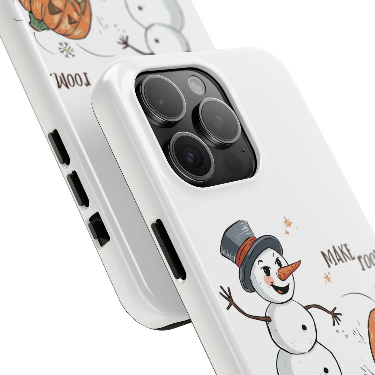 Fall to Winter “Make Room” Humorous Phone Case