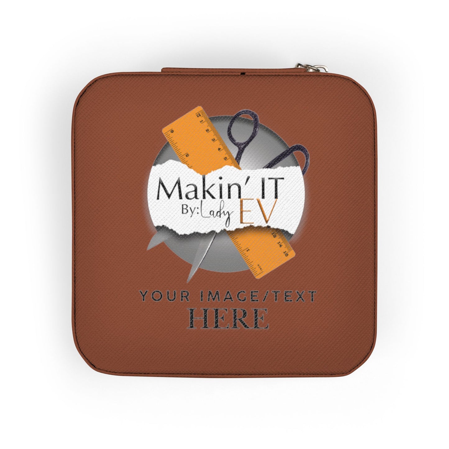 Custom Travel Jewelry Box – Portable Velvet Ring & Earring Organizer