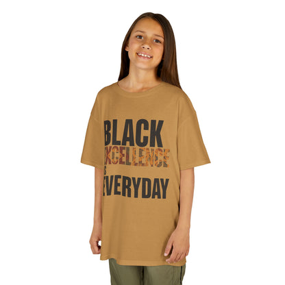 Black Excellence Is Everyday Youth T-Shirt – Inspirational Kids Tee