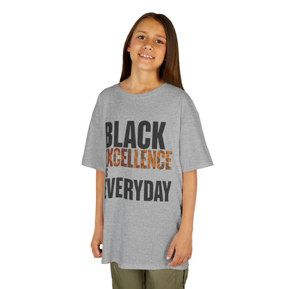 Black Excellence Is Everyday Youth T-Shirt – Inspirational Kids Tee