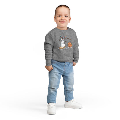 “Make Room” Fall-to-Winter Humorous Toddler Sweatshirt – Cozy Kids Crewneck