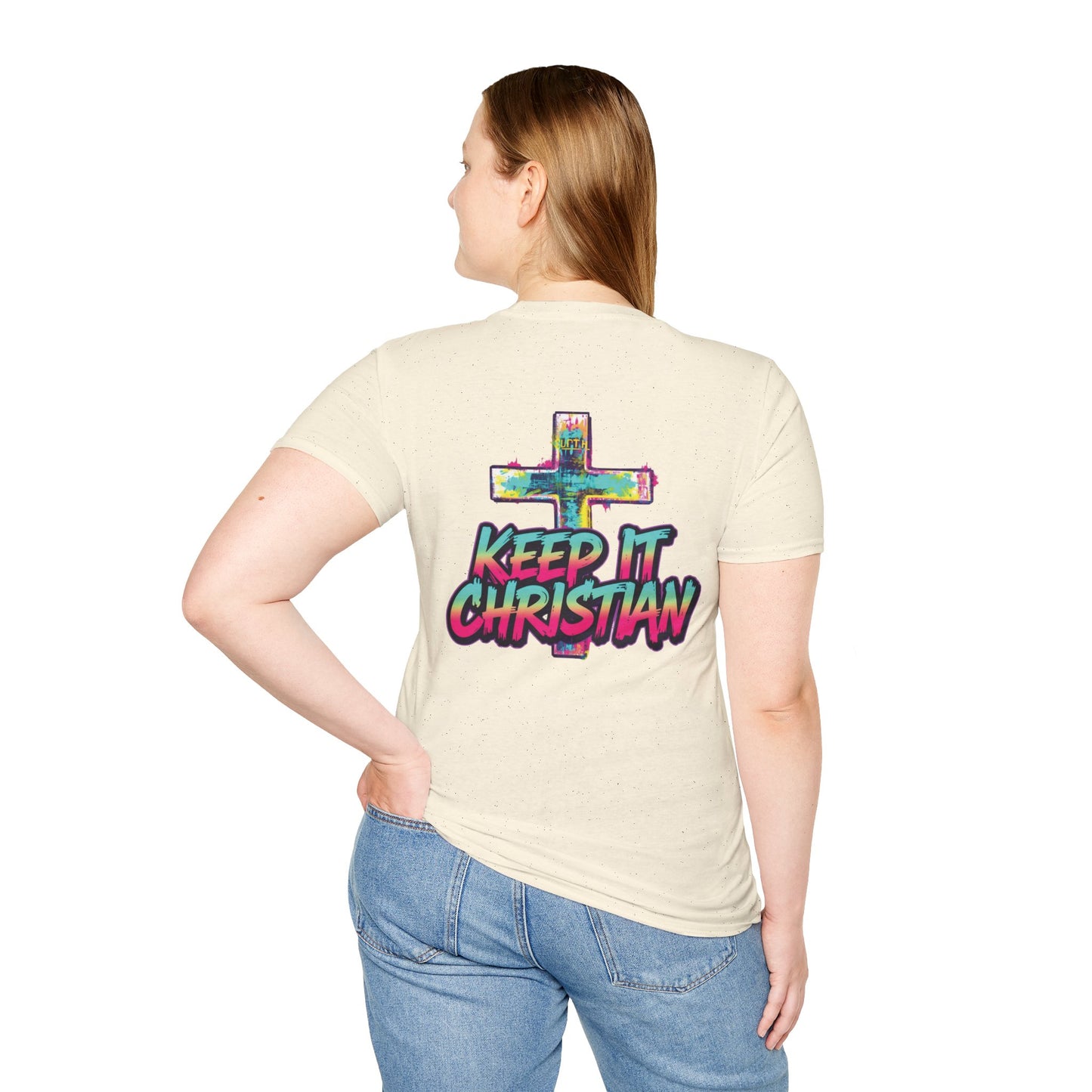 Keep It Christian Unisex T-Shirt | Faith Statement Tee
