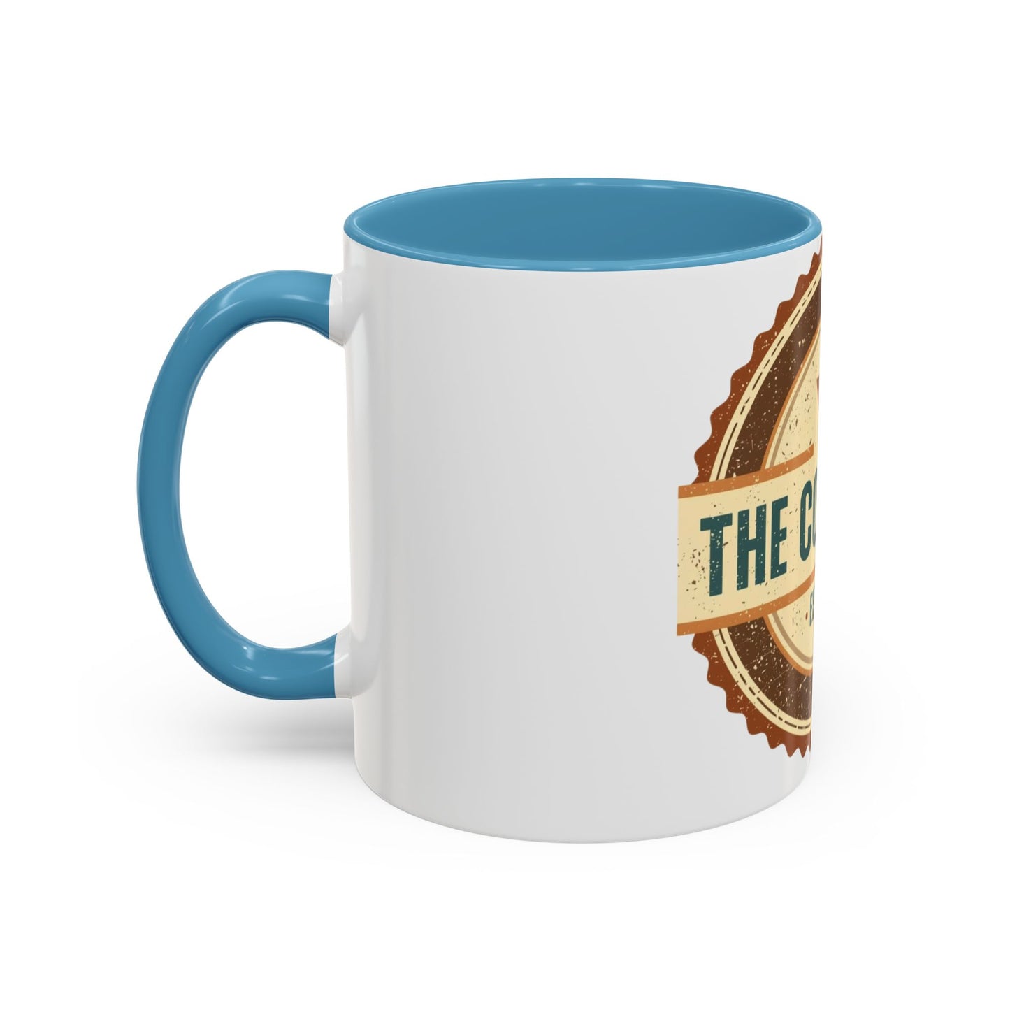 The Cozy Club Accent Mug | 11oz & 15oz Coffee Cup for Comfort Seekers (Multiple Colors)
