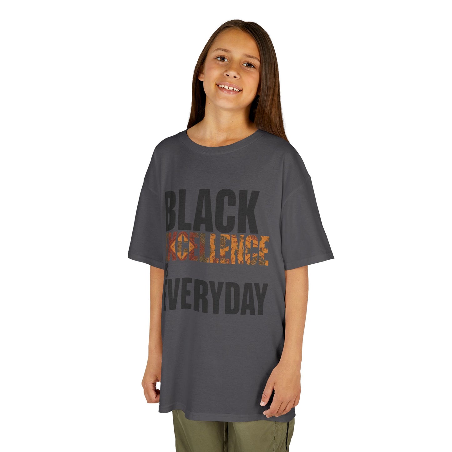 Black Excellence Is Everyday Youth T-Shirt – Inspirational Kids Tee