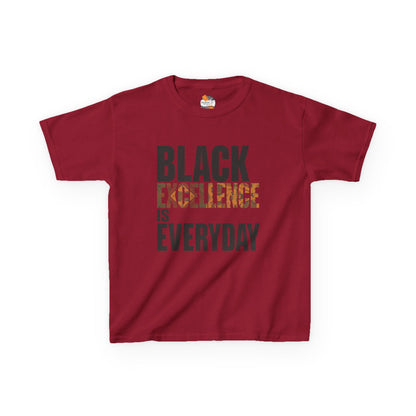 Black Excellence Is Everyday Youth T-Shirt – Inspirational Kids Tee