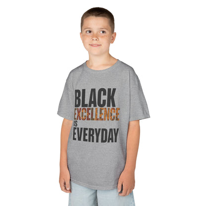 Black Excellence Is Everyday Youth T-Shirt – Inspirational Kids Tee