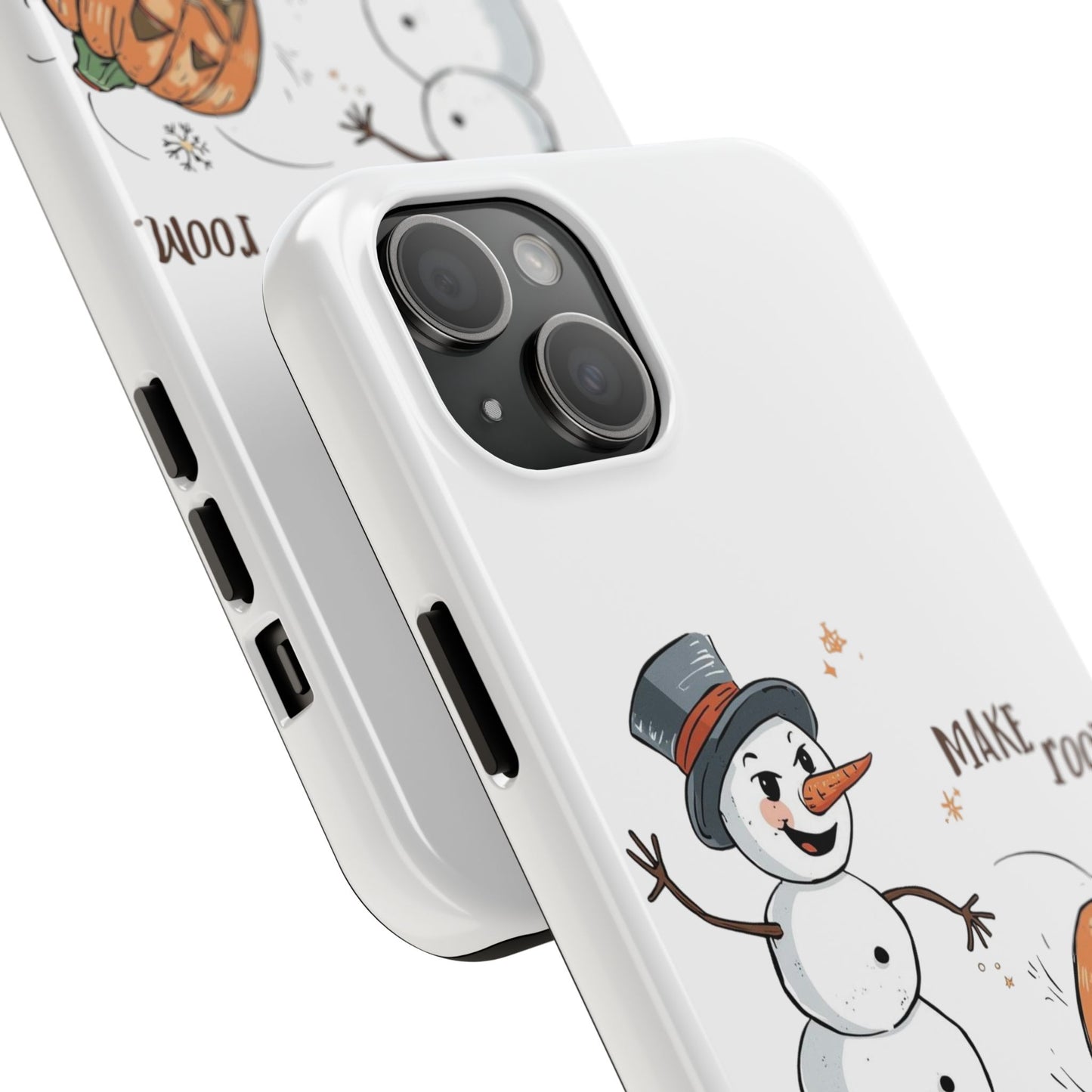 Fall to Winter “Make Room” Humorous Phone Case
