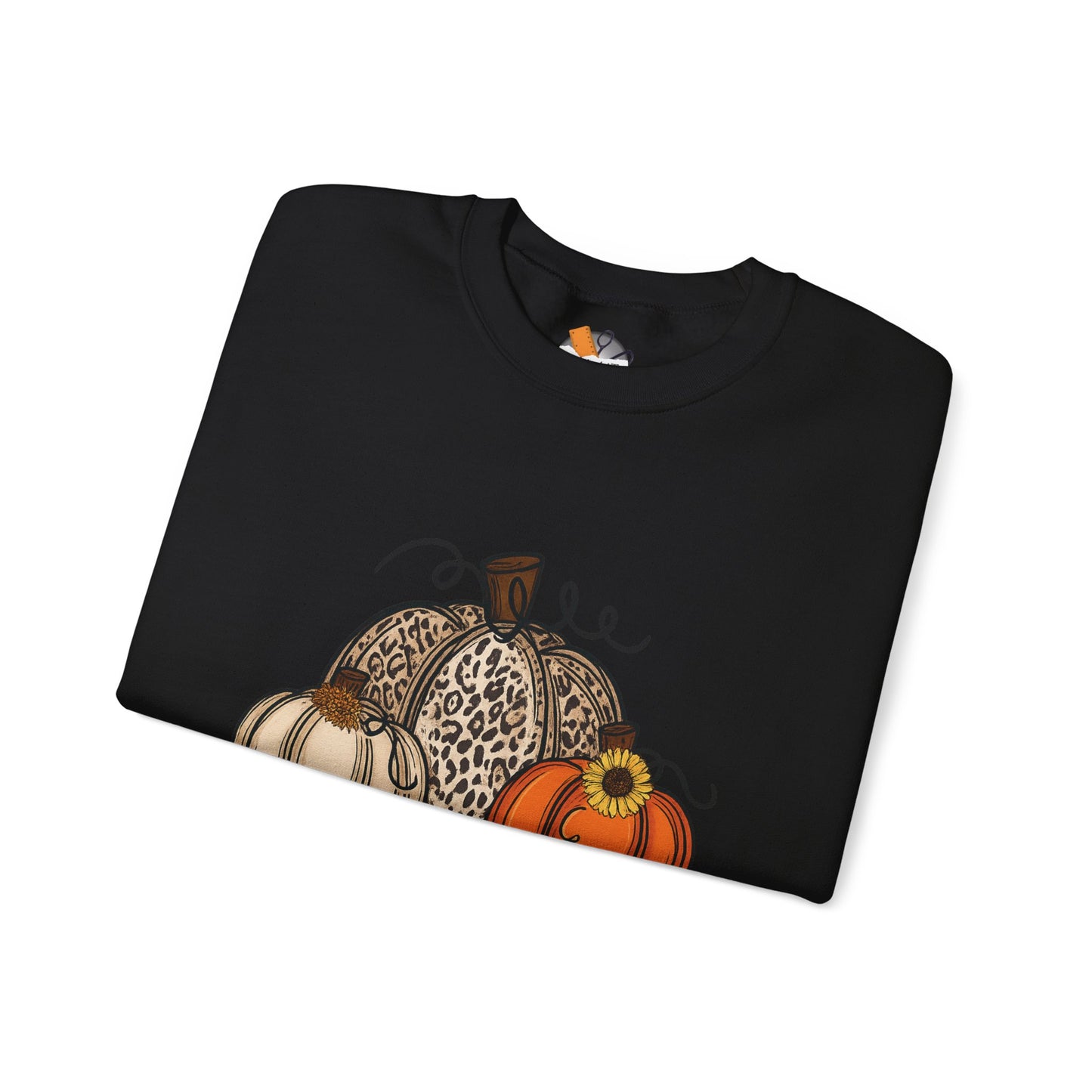 Grateful Thankful Blessed Crewneck Sweatshirt – Fall Faith & Pumpkin Season Pullover (10 Colors)