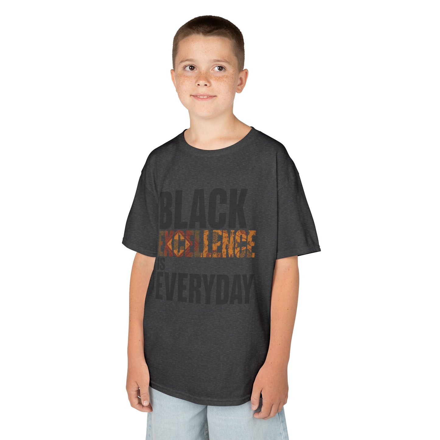 Black Excellence Is Everyday Youth T-Shirt – Inspirational Kids Tee