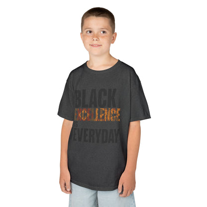Black Excellence Is Everyday Youth T-Shirt – Inspirational Kids Tee