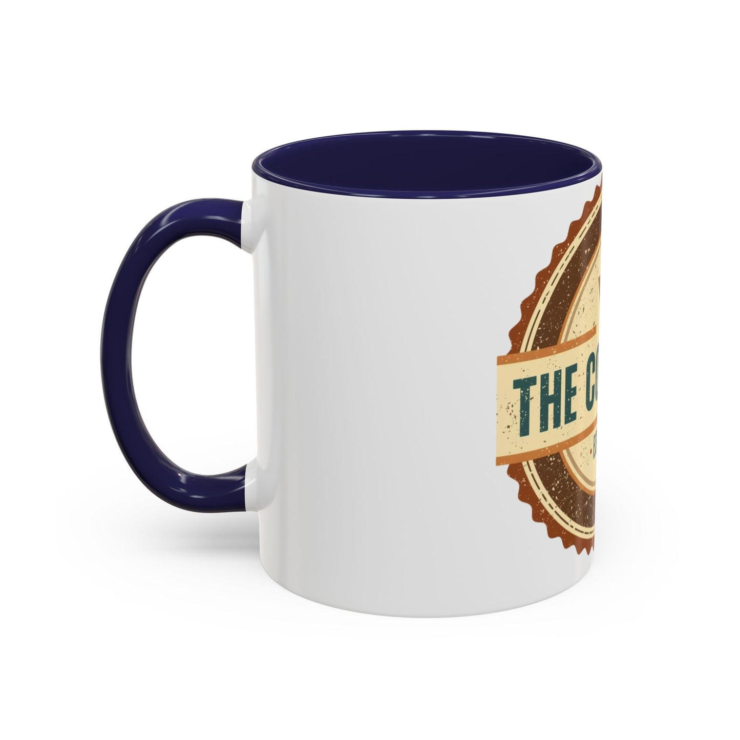 The Cozy Club Accent Mug | 11oz & 15oz Coffee Cup for Comfort Seekers (Multiple Colors)